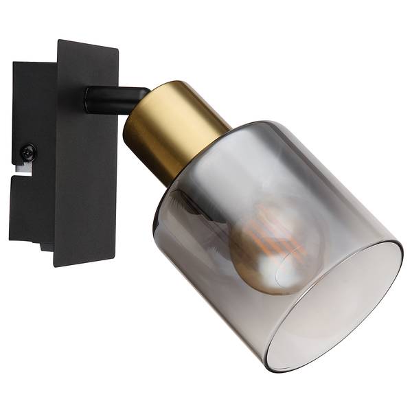 Wandlamp Hollsy gekleurd glas/ijzer - 1-lichts