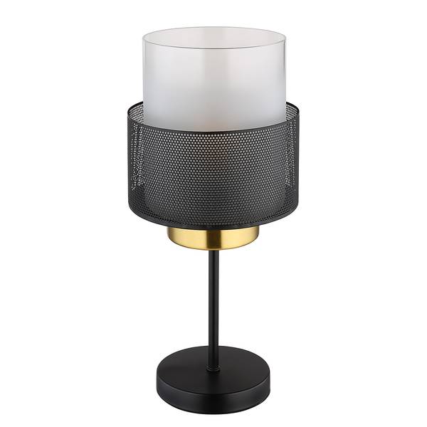 Lampada da tavolo Olga Vetro satinato / Ferro - 1 punti luce