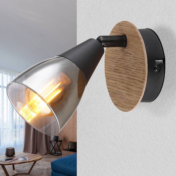 Lampada da parete Mubby Vetro / Ferro - 1 punto luce