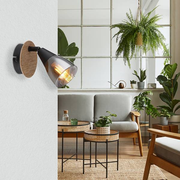 Lampada da parete Mubby Vetro / Ferro - 1 punto luce