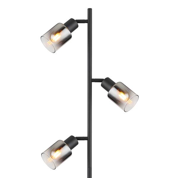Lampada da terra Hubertus Vetro / Ferro - 3 punto luce