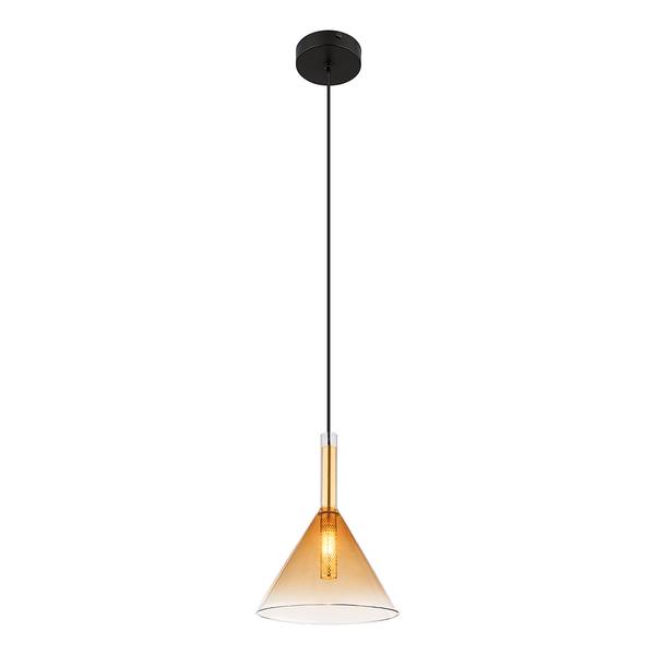 Lampada a sospensione Hendry A Vetro / Ferro - 1 punto luce