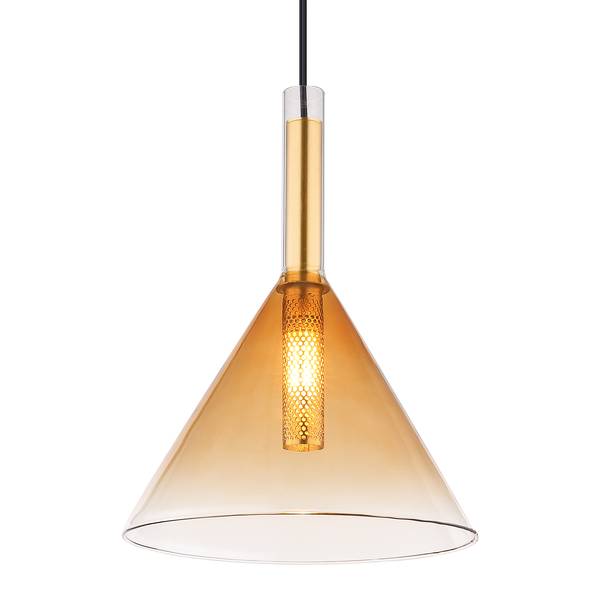 Lampada a sospensione Hendry A Vetro / Ferro - 1 punto luce