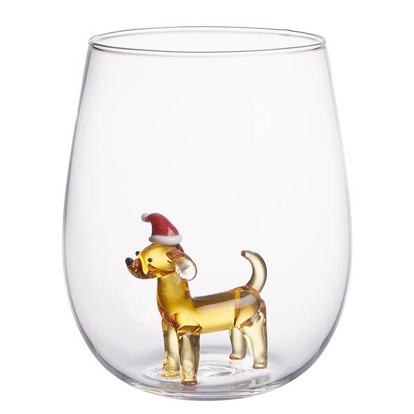 Verre MERRY & JOY teckel Verre - Transparent