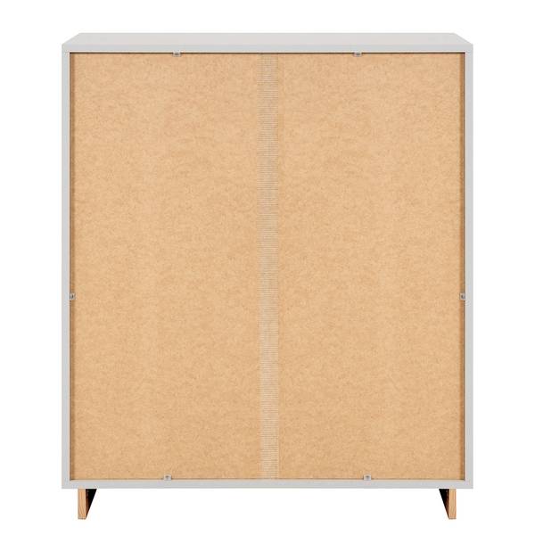 Kommode Shepler Steingrau / Eiche Hickory Dekor