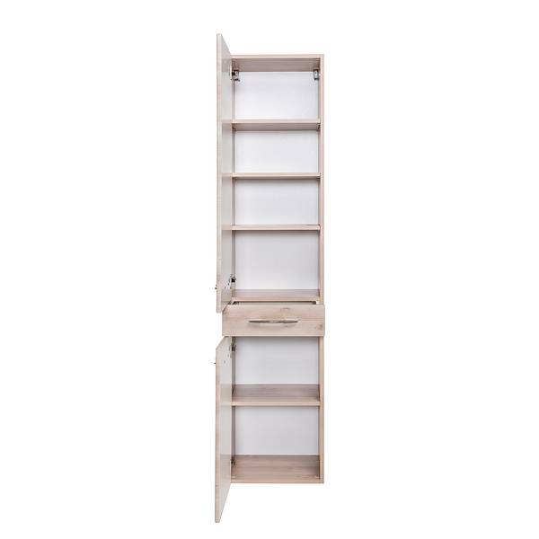 Hochschrank Bregrenz mit 2 Türen Buche Dekor
