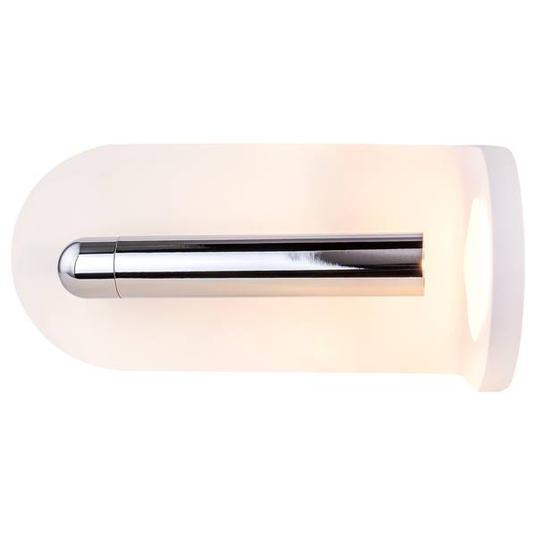 LED-wandlamp Christine transparant glas/gips - 1-lichts