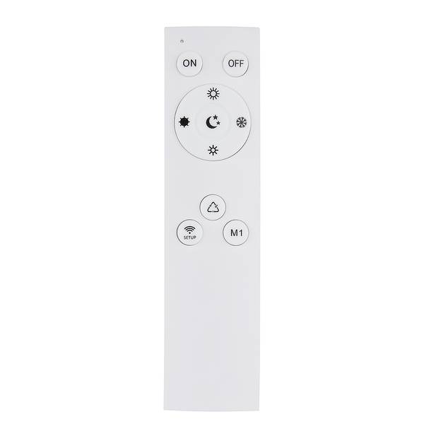 Lampada da soffitto a LED Jack Nero - Bianco - Ferro - Plexiglas - 59 x 16 x 69 cm