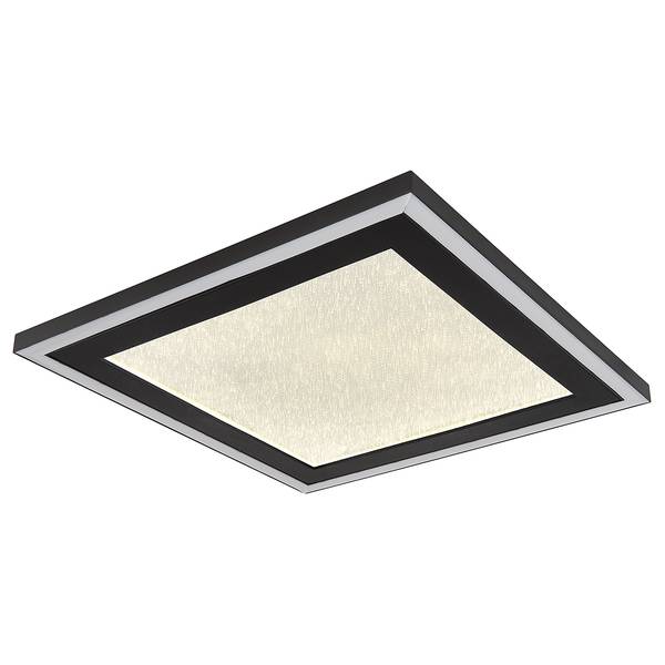 LED-plafondlamp Davies ijzer/acrylglas - 1-lichts