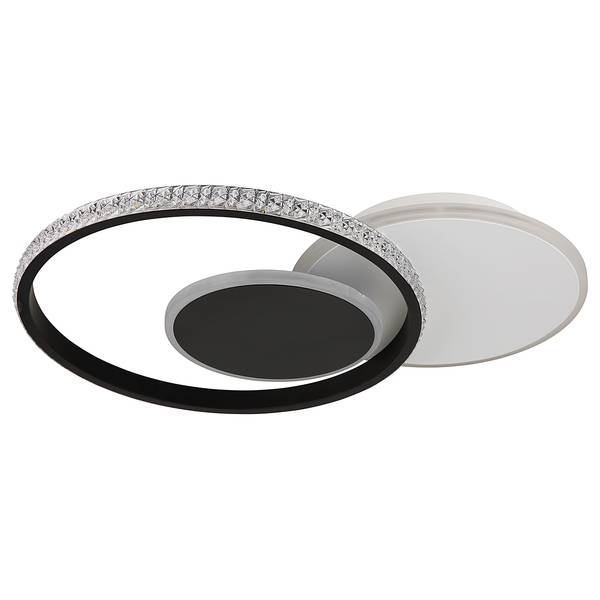 LED-Deckenleuchte Perlix Eisen / Acrylglas - 1-flammig