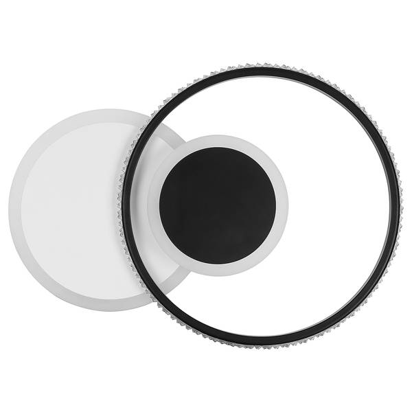 LED-Deckenleuchte Perlix Eisen / Acrylglas - 1-flammig