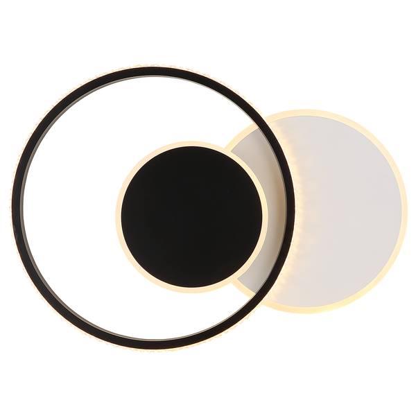 LED-Deckenleuchte Perlix Eisen / Acrylglas - 1-flammig