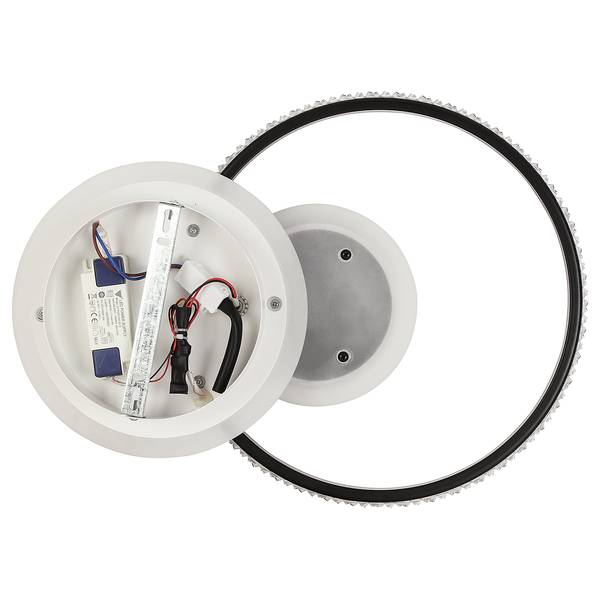 LED-Deckenleuchte Perlix Eisen / Acrylglas - 1-flammig