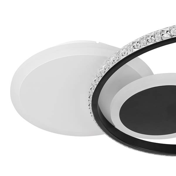 LED-Deckenleuchte Perlix Eisen / Acrylglas - 1-flammig