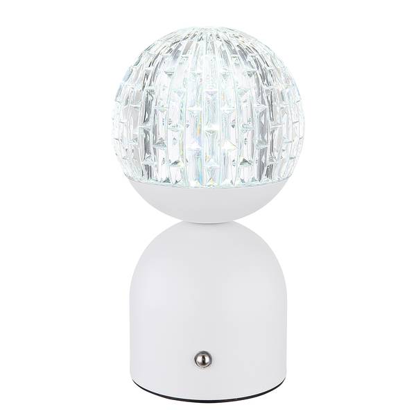 Lampada da tavolo a LED Julsy C Bianco - Ferro - Plexiglas - 11 x 20 x 11 cm
