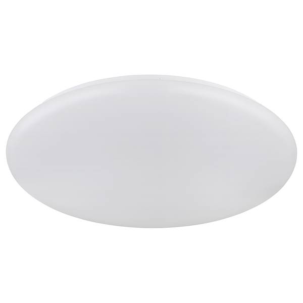 Lampada da soffitto LED Eclypse A Bianco - Ferro - Plexiglas - 50 x 9 x 50 cm