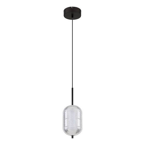 LED-hanglamp Kurius acryl/ijzer - Aantal lichtbronnen: 1