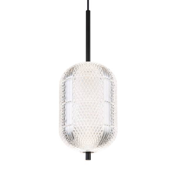 LED-hanglamp Kurius acryl/ijzer - Aantal lichtbronnen: 1