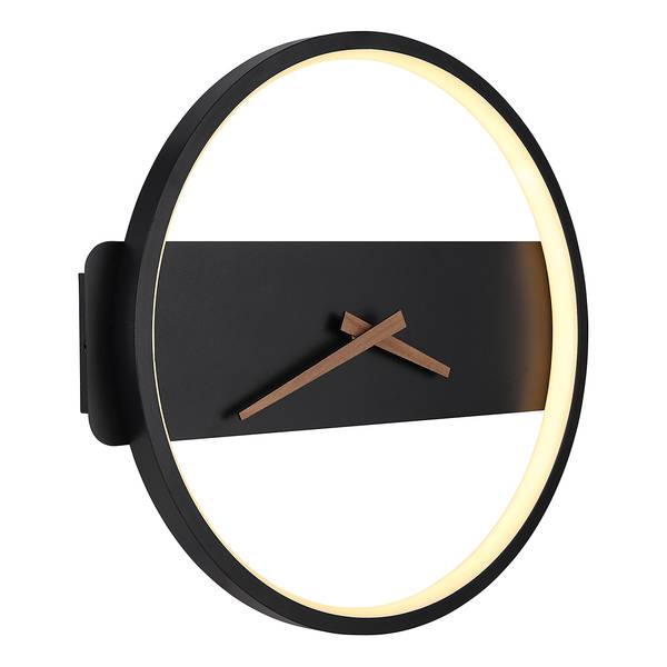 Lampada da parete LED Sussy A Nero - Ferro - Plexiglas - 32 x 35 x 6 cm