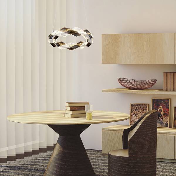 Lampada a sospensione LED Karilion Diametro: 37 cm