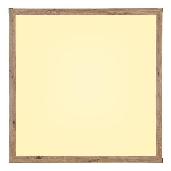 Lampada da soffitto LED Carla A Marrone - Bianco - Ferro - Plexiglas - 60 x 8 x 60 cm