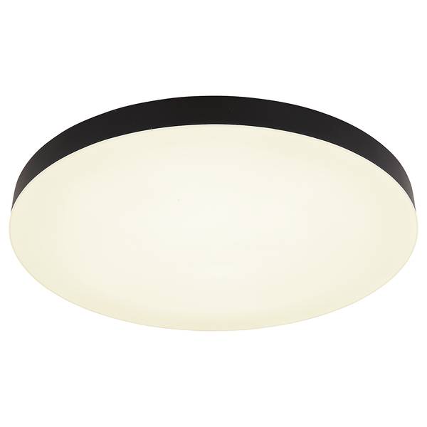 LED-Deckenleuchte Matthew Acrylglas - 1-flammig - Schwarz