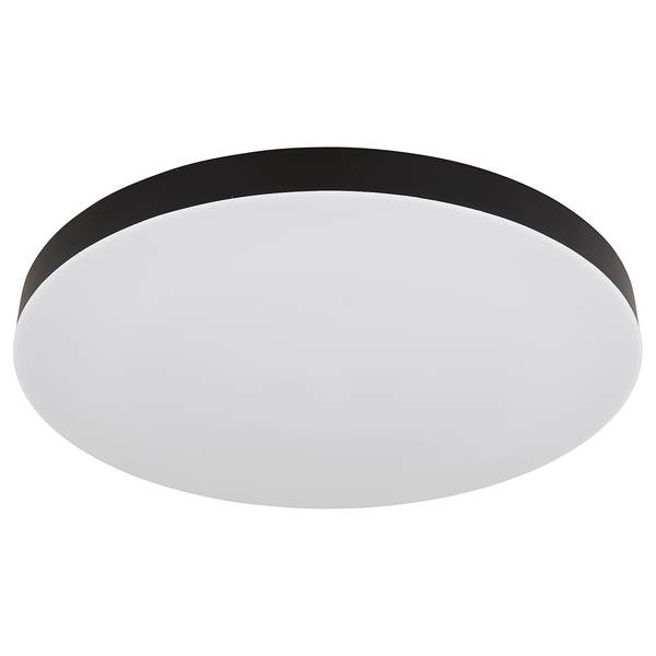 LED-Deckenleuchte Matthew Acrylglas - 1-flammig - Schwarz