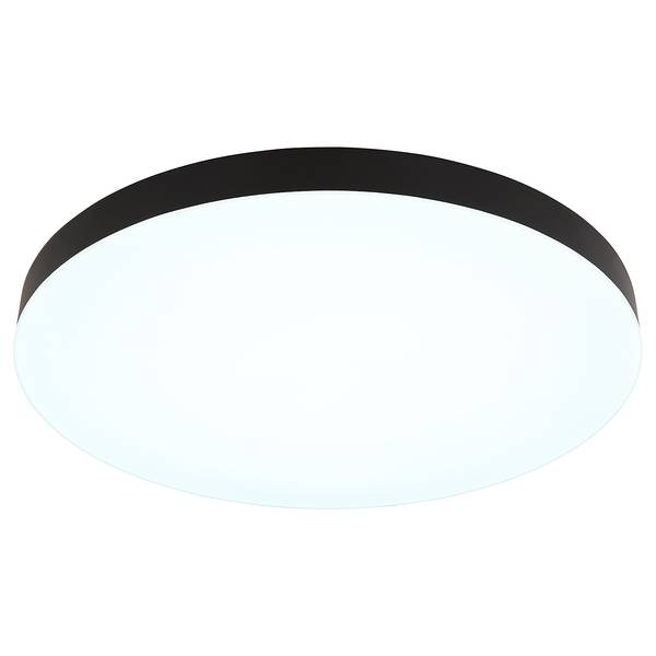 LED-Deckenleuchte Matthew Acrylglas - 1-flammig - Schwarz