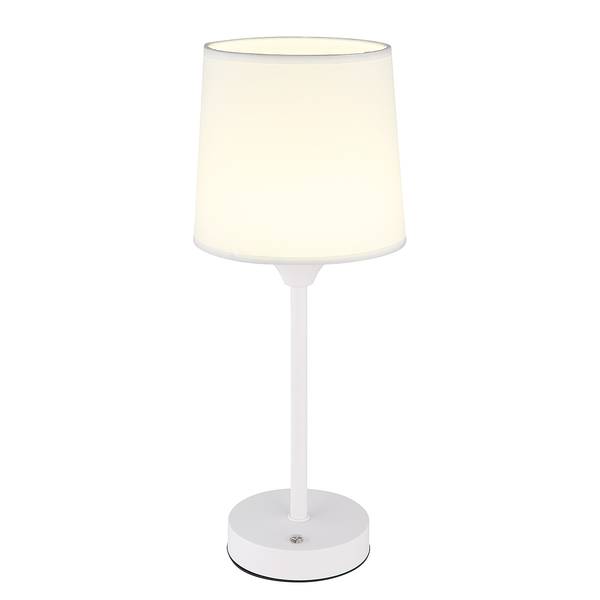 Lampe LED Lunki - Type B Tissu mélangé / Fer - 1 ampoule