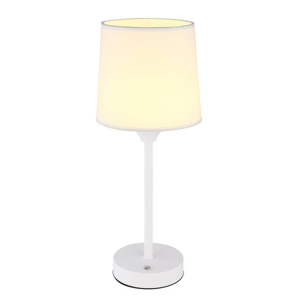 Lampe LED Lunki - Type B Tissu mélangé / Fer - 1 ampoule