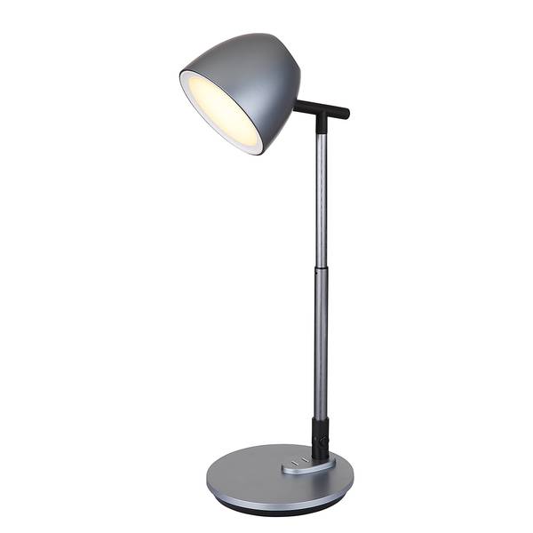 Lampada da tavolo LED Casala Nero - Grigio - Alluminio - Plexiglas - 17 x 50 x 35 cm