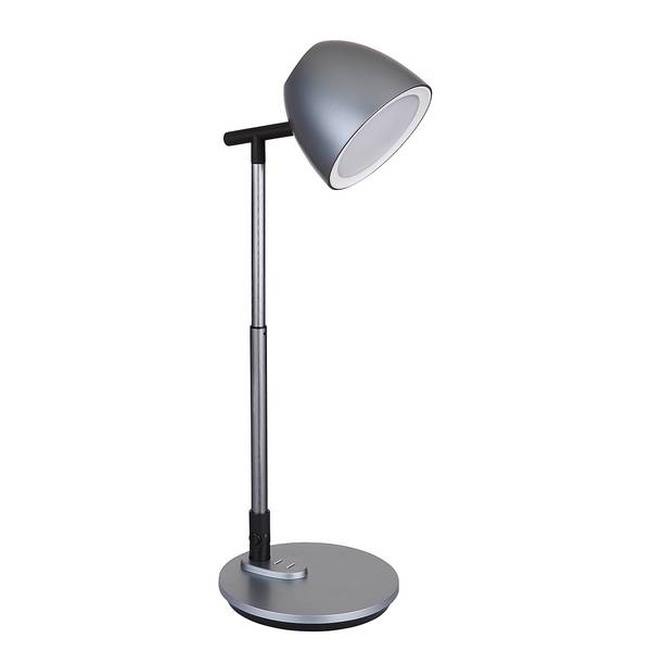Lampada da tavolo LED Casala Nero - Grigio - Alluminio - Plexiglas - 17 x 50 x 35 cm