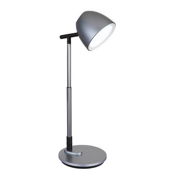 Lampada da tavolo LED Casala Nero - Grigio - Alluminio - Plexiglas - 17 x 50 x 35 cm