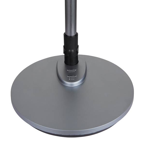 Lampada da tavolo LED Casala Nero - Grigio - Alluminio - Plexiglas - 17 x 50 x 35 cm