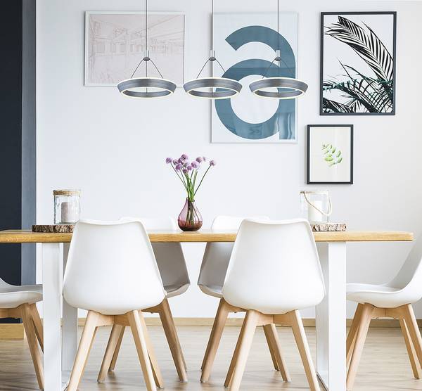 Suspension LED Ferra - Type B Aluminium / Silicone - 1 ampoule