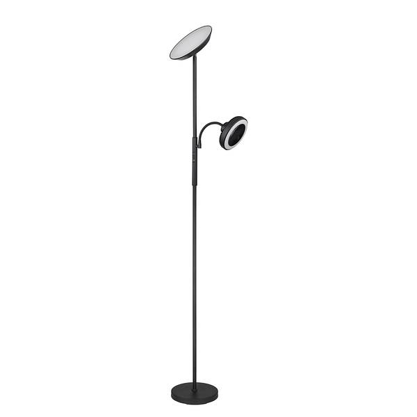 Staande LED-lamp Davyd ijzer/acrylglas - 2-lichts