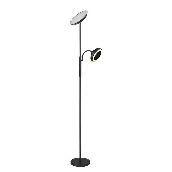 Staande LED-lamp Davyd ijzer/acrylglas - 2-lichts