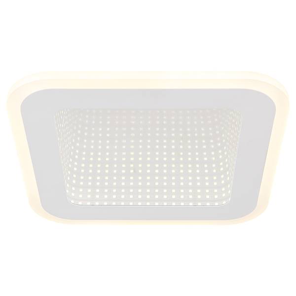 LED-Deckenleuchte Lamela Eisen / Acrylglas - 1-flammig