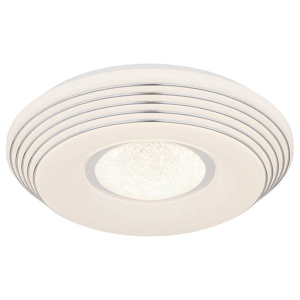 Lampada da soffitto LED Veleno Bianco - Ferro - Plexiglas - 39 x 8 x 39 cm