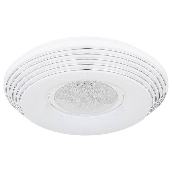 Lampada da soffitto LED Veleno Bianco - Ferro - Plexiglas - 39 x 8 x 39 cm