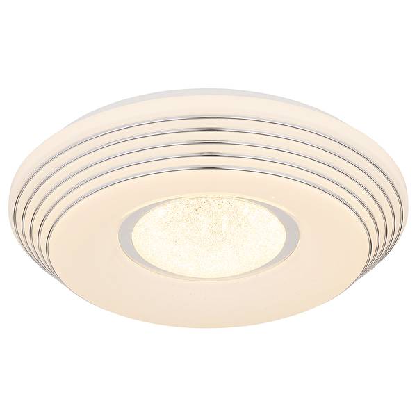 Lampada da soffitto LED Veleno Bianco - Ferro - Plexiglas - 39 x 8 x 39 cm