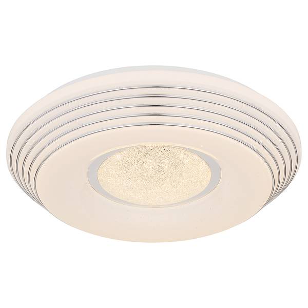 Lampada da soffitto LED Veleno Bianco - Ferro - Plexiglas - 39 x 8 x 39 cm