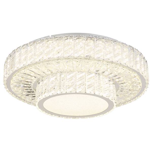 Plafonnier LED Mucky Verre transparent / Fer - 1 ampoule