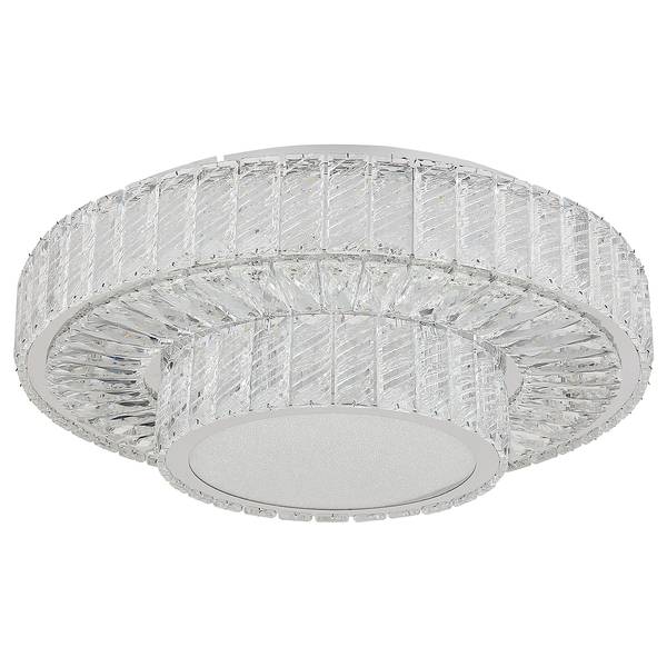 Plafonnier LED Mucky Verre transparent / Fer - 1 ampoule