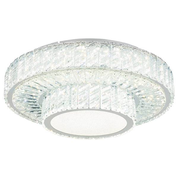 Plafonnier LED Mucky Verre transparent / Fer - 1 ampoule