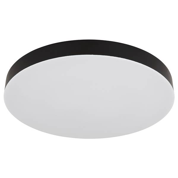 LED-Deckenleuchte Matthew Acrylglas - 1-flammig - Schwarz