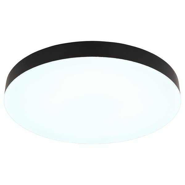 LED-Deckenleuchte Matthew Acrylglas - 1-flammig - Schwarz