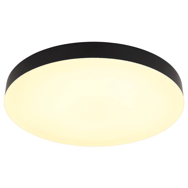LED-Deckenleuchte Matthew Acrylglas - 1-flammig - Schwarz