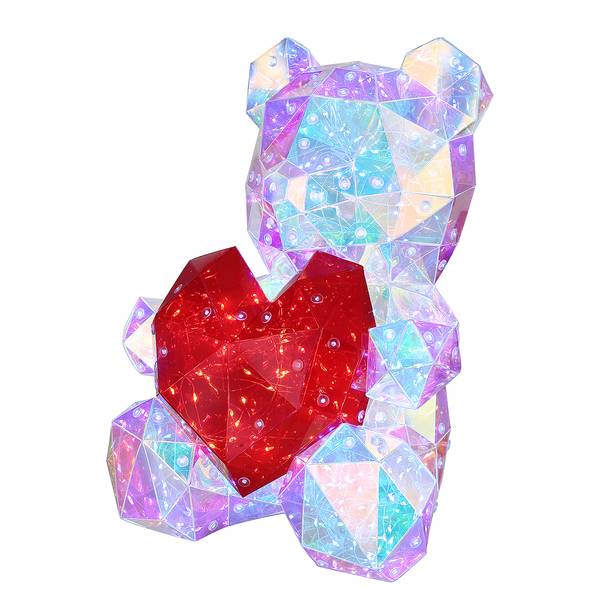 Lampe LED Brondar Verre acrylique - 1 ampoule