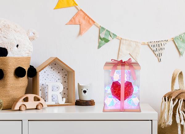 Lampe LED Brondar Verre acrylique - 1 ampoule